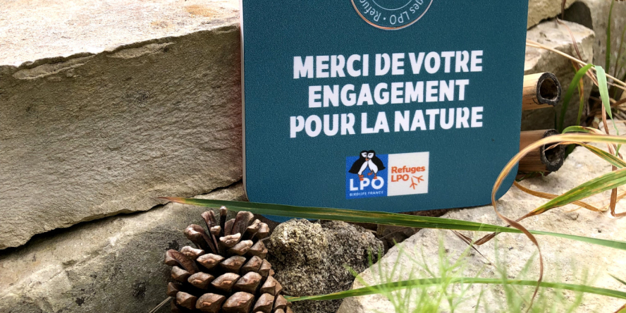 Porte-Médaille Refuge LPO © Nicolas Macaire / LPO